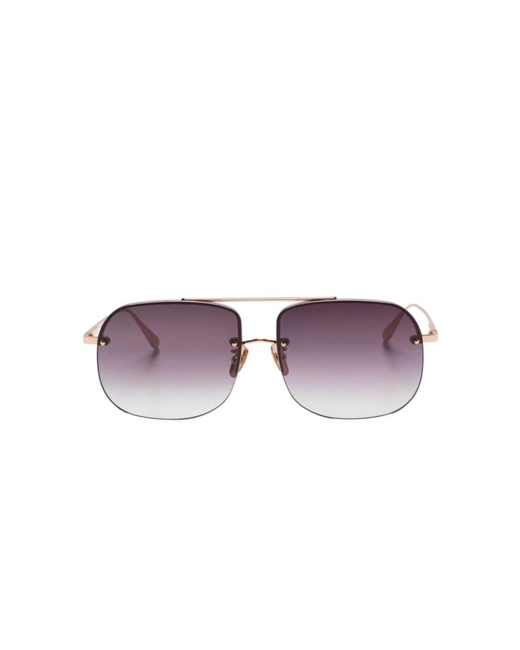 Linda Farrow Purple Sunglasses