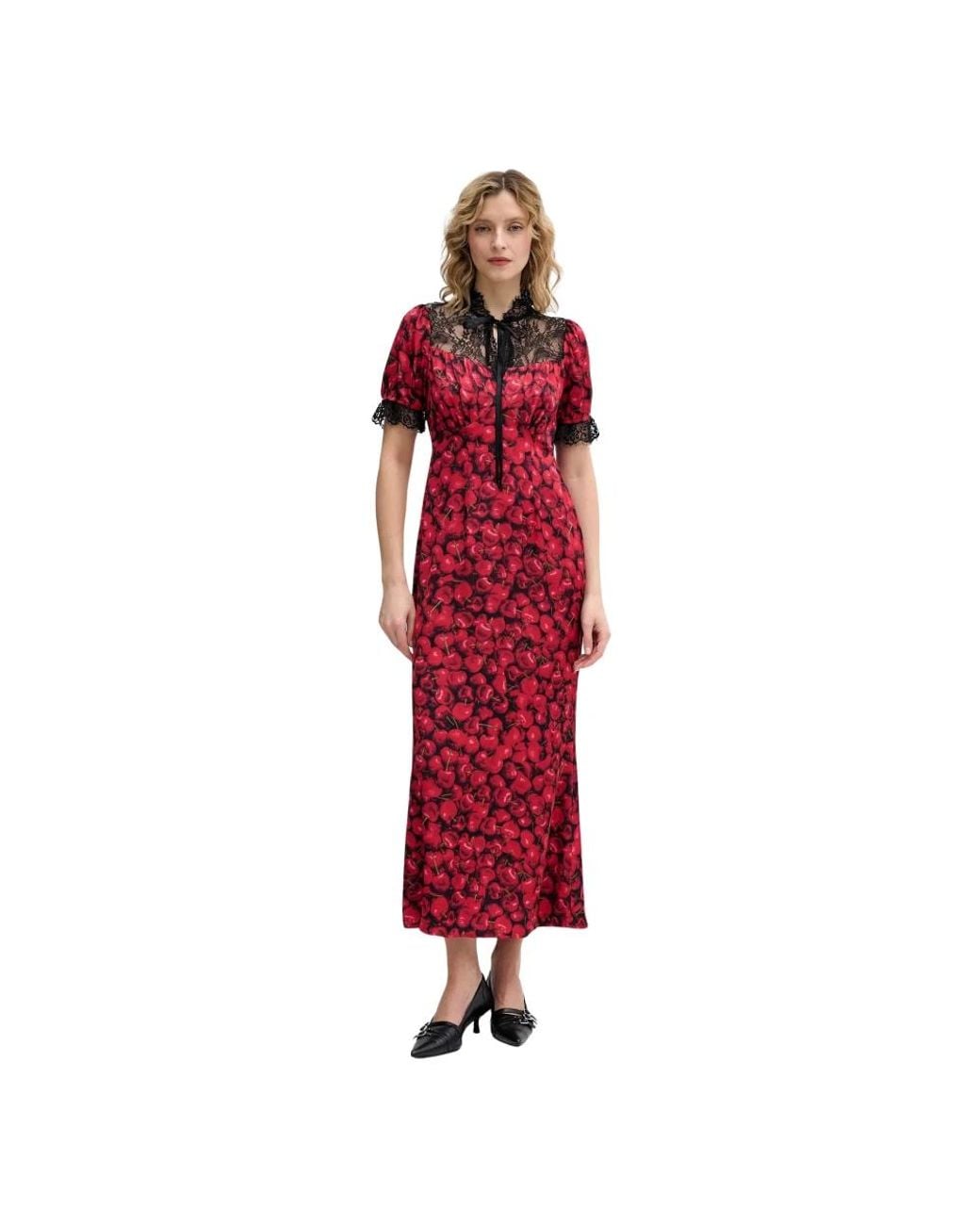 Never Fully Dressed Cherry Lyla Jurk in het Red