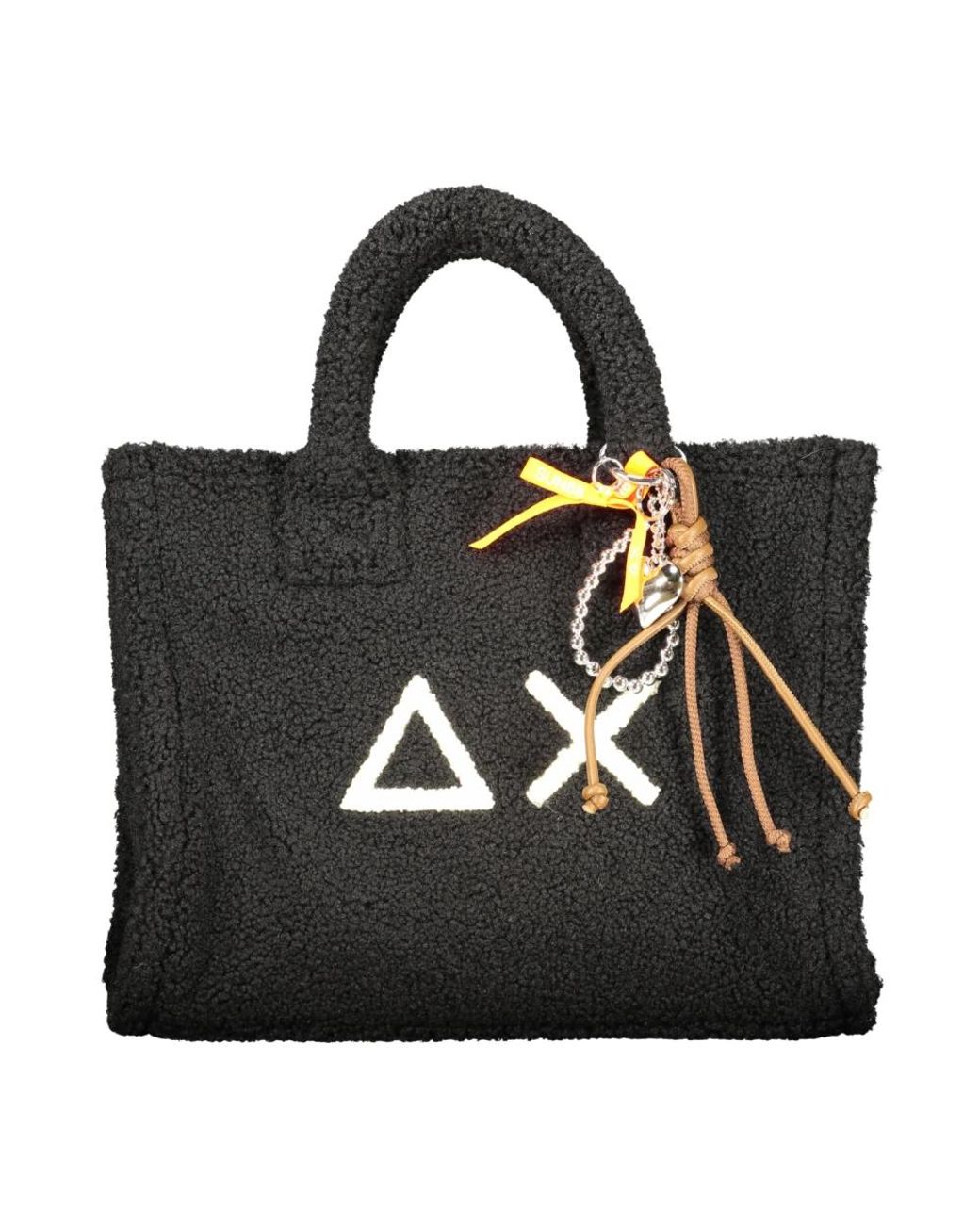 Sun 68 Black Shopping Bags