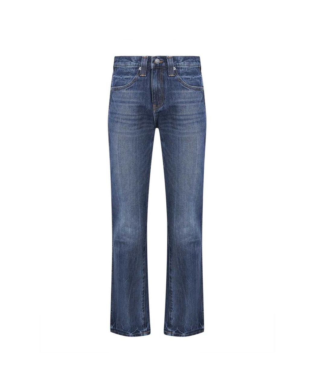 Khaite Blue Straight Jeans