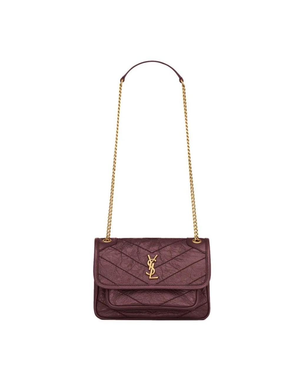 Saint Laurent Red Shoulder Bags