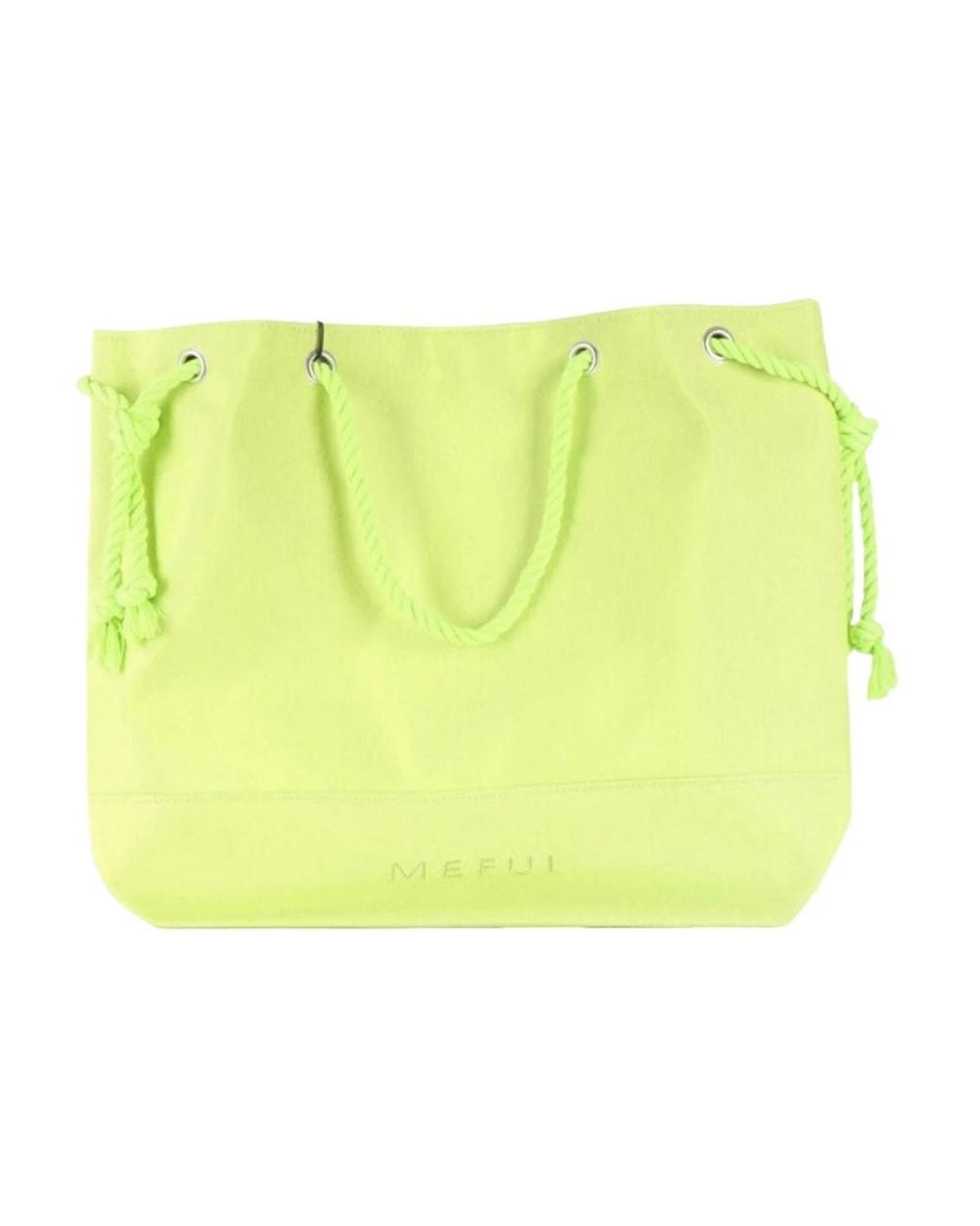 ME FUI Yellow Shopping Bags