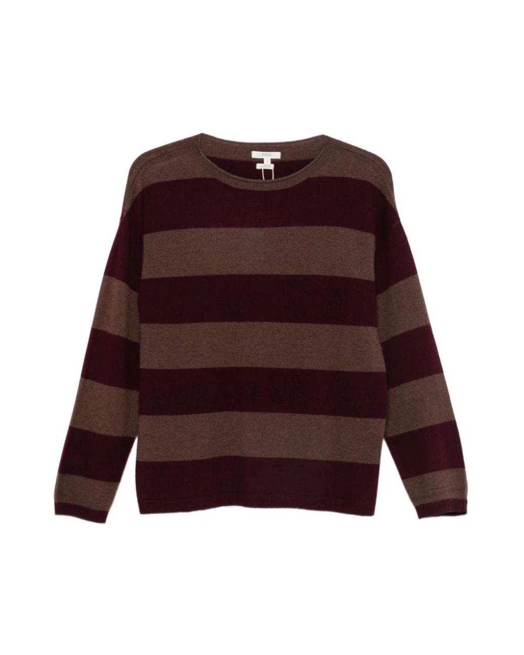 Yerse Red Nora Rayas Pullover