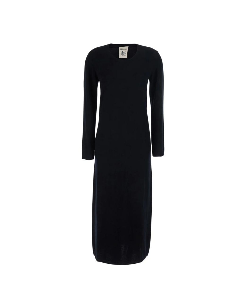 Midi Dresses Semicouture de color Black