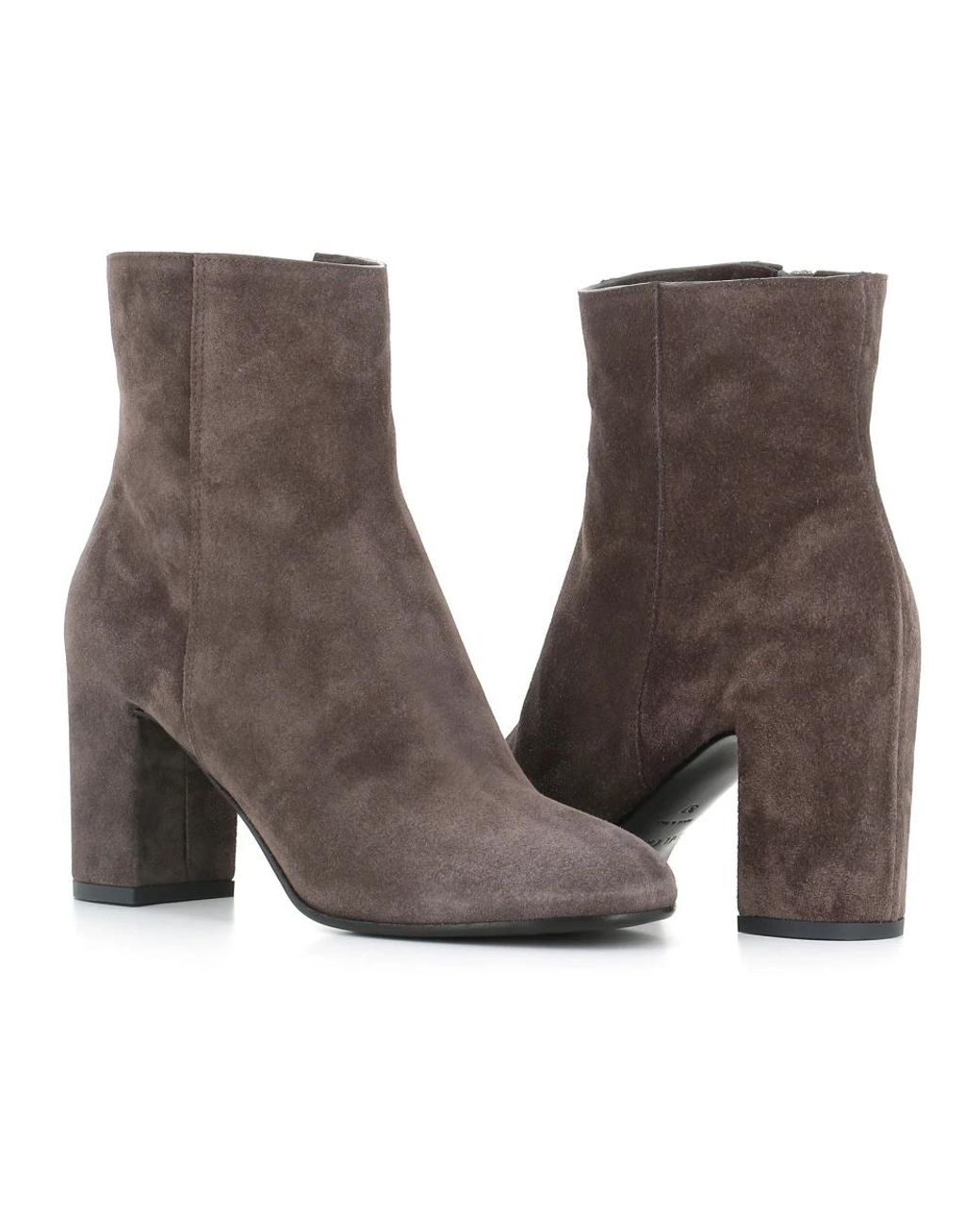 Roberto Del Carlo Brown Heeled Boots