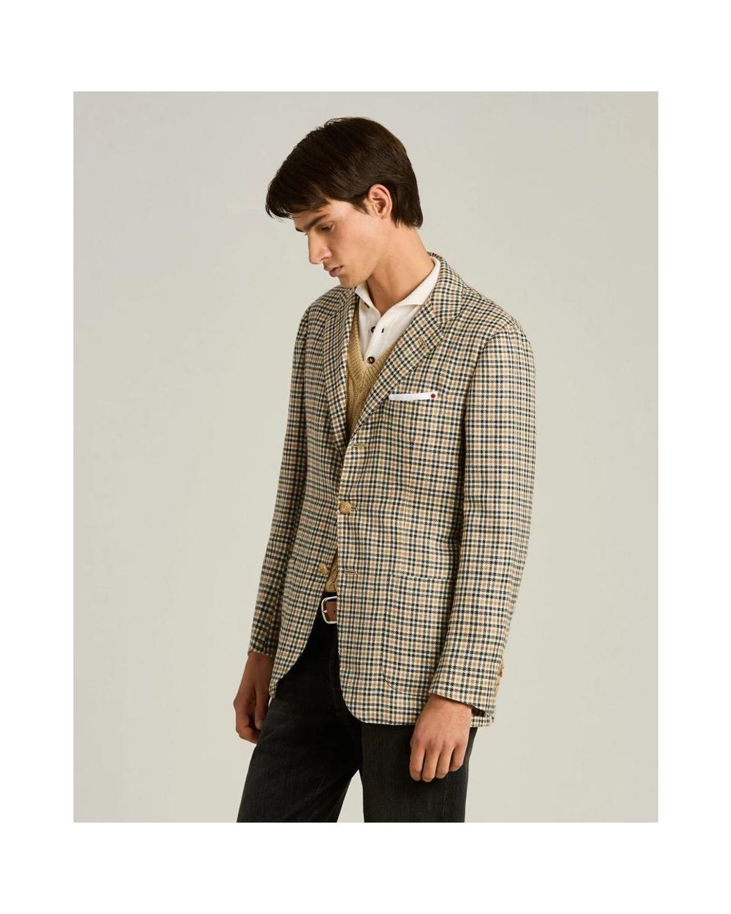 Blazers Kiton pour homme en coloris Green