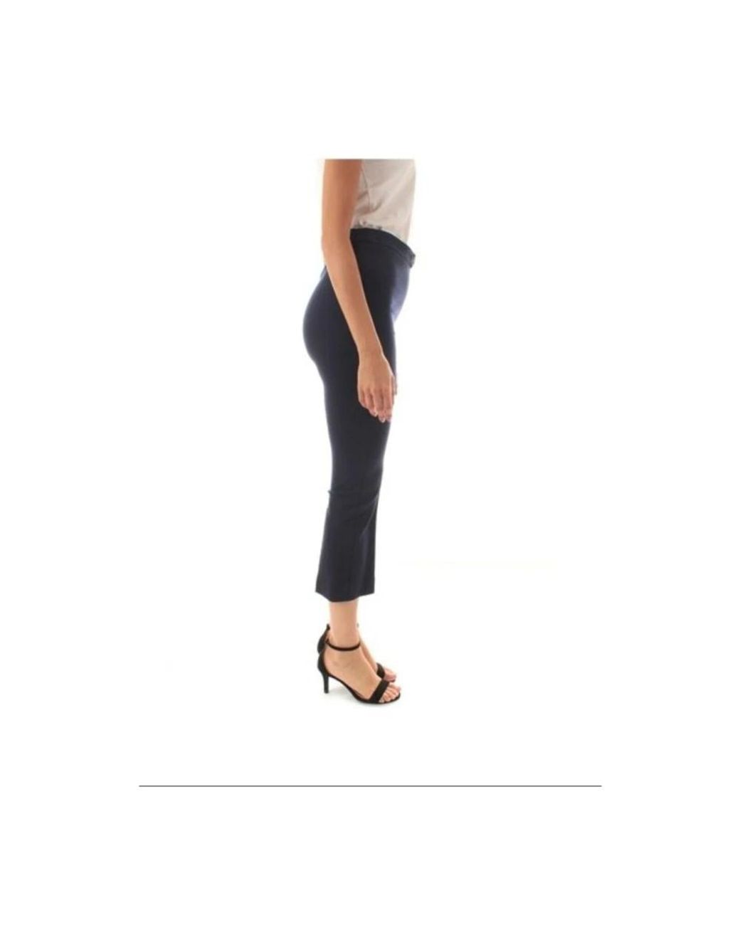 Twinset Blue Cropped Trousers
