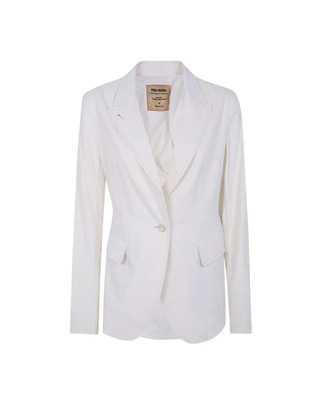 Uma Wang White Blazers
