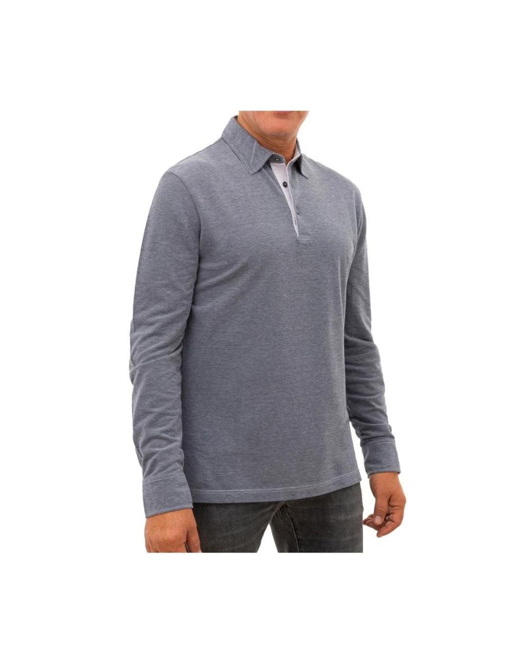 Corneliani Blue Polo Shirts for men