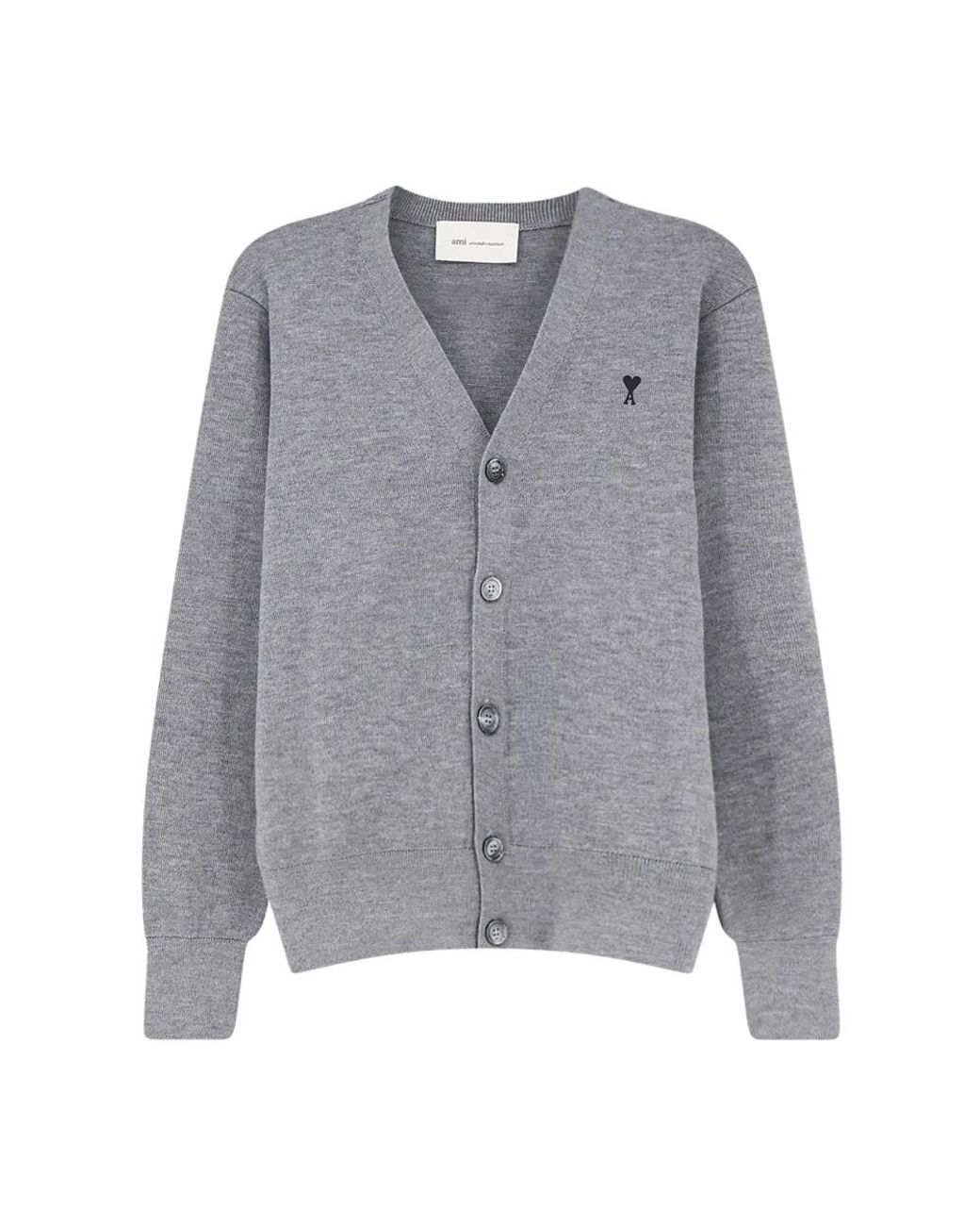 AMI Gray Cardigans for men