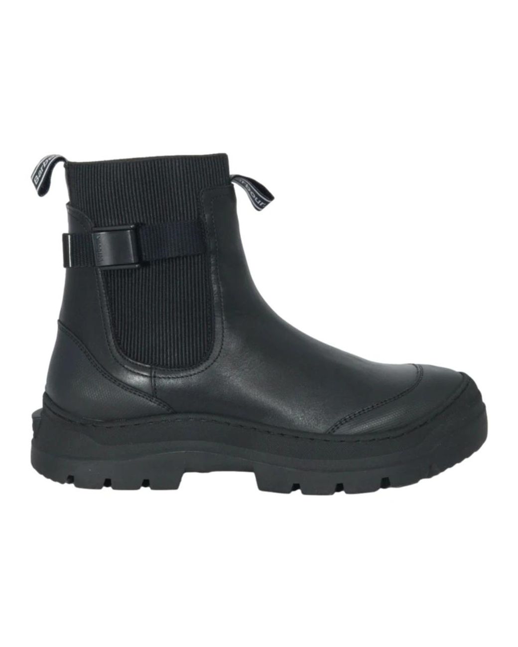Barbour Black Chelsea Boots