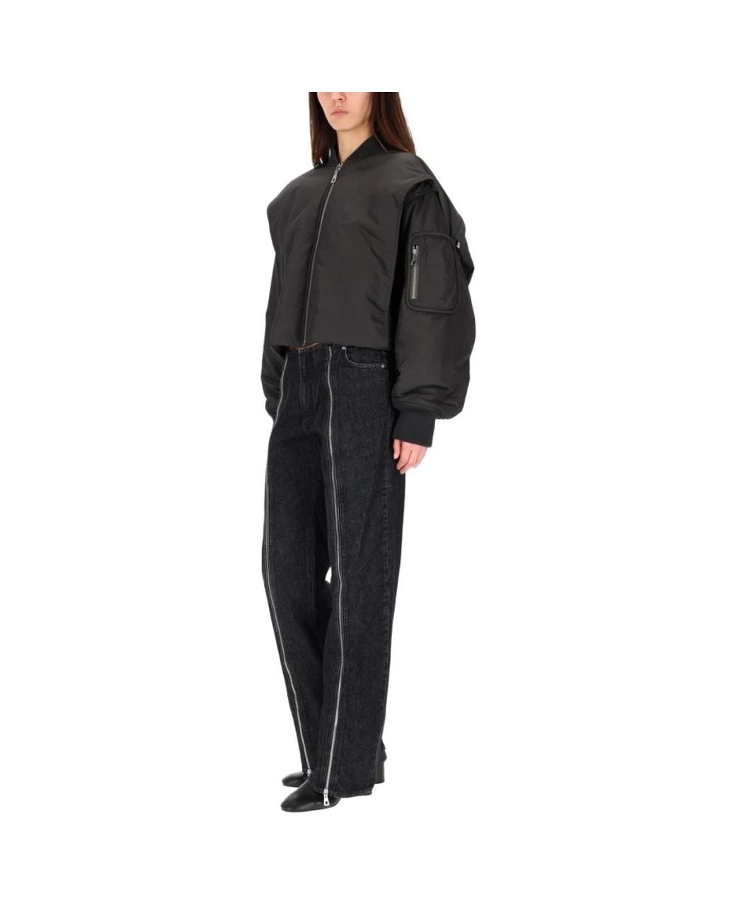 Jean Paul Gaultier Black Bomber Jackets
