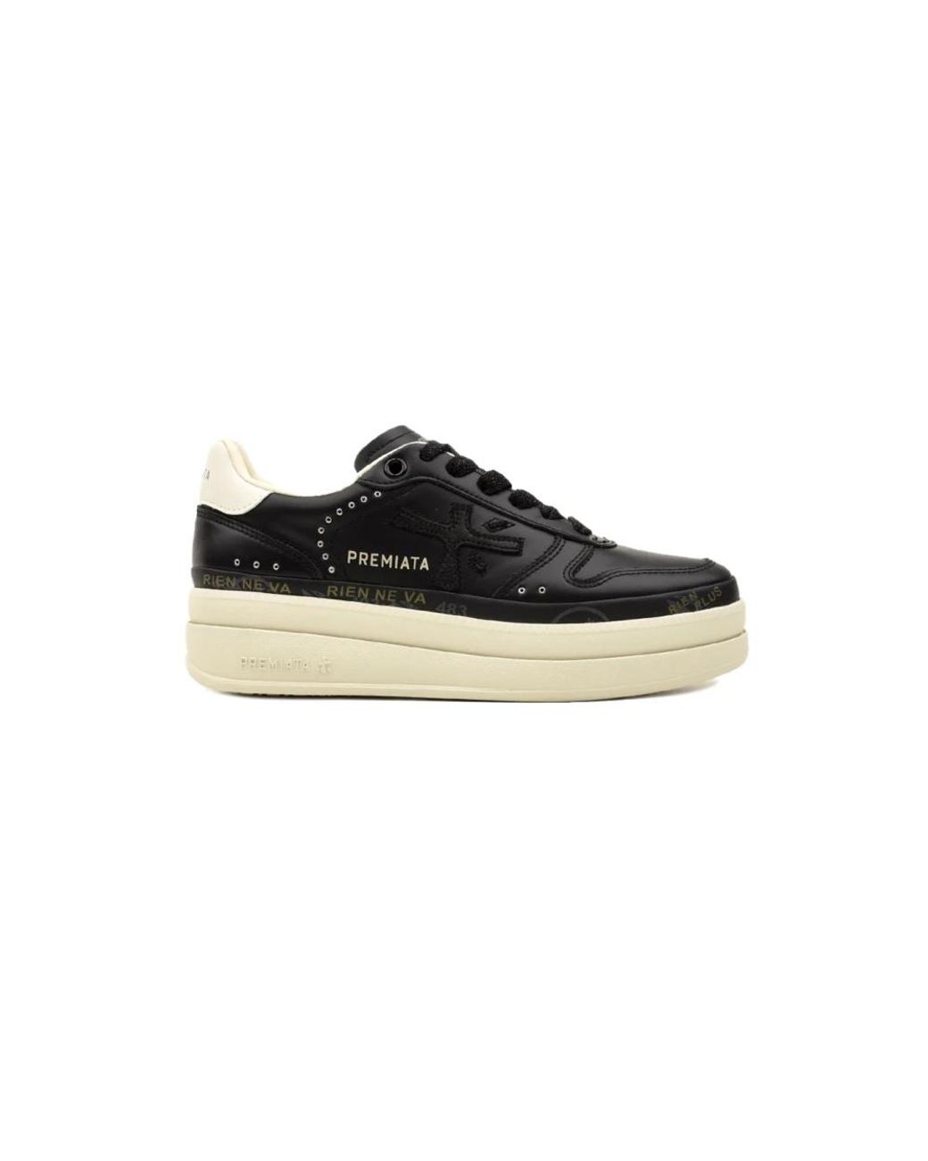 Premiata Black Sneakers