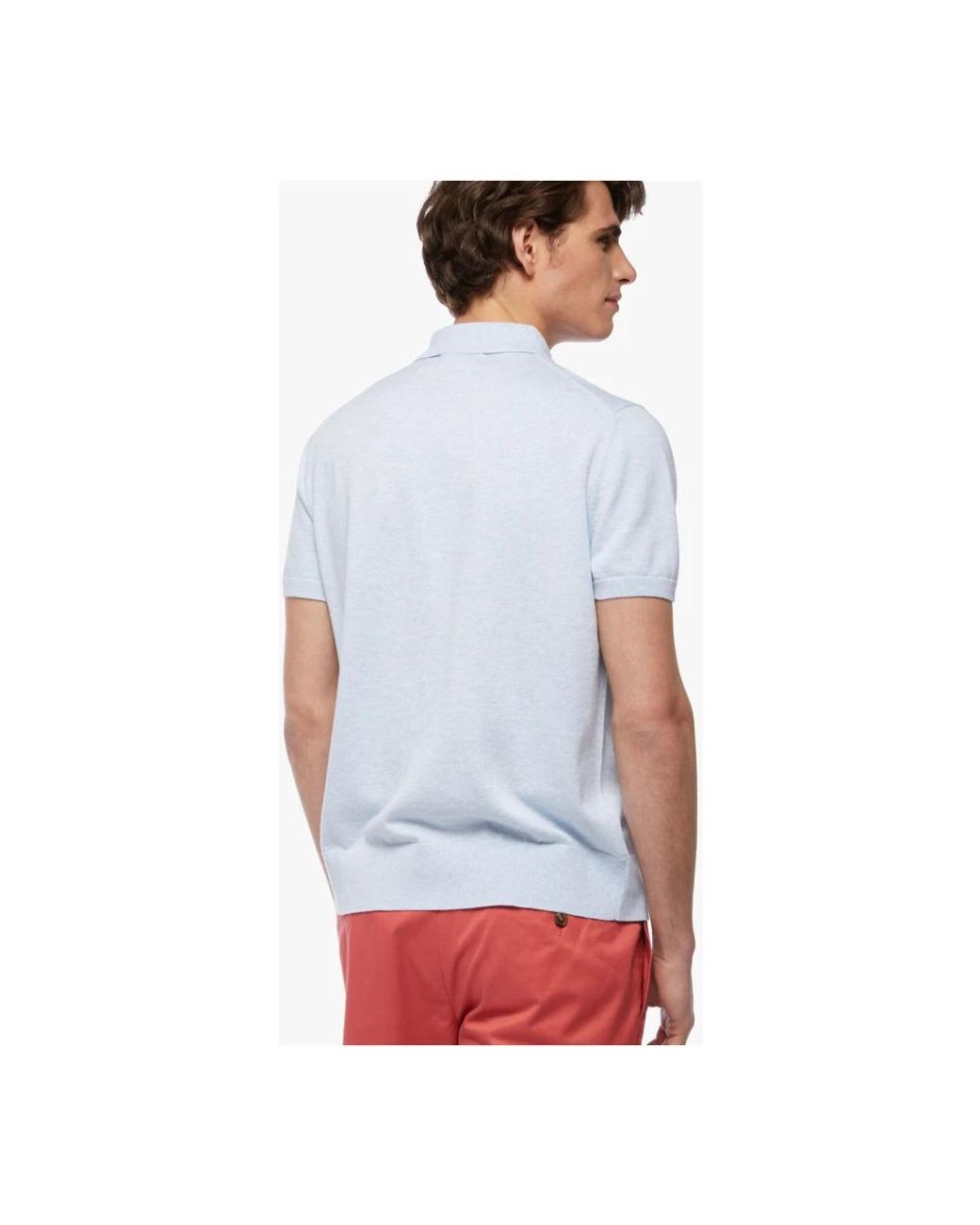 Brooks Brothers Blue Round-Neck Knitwear for men