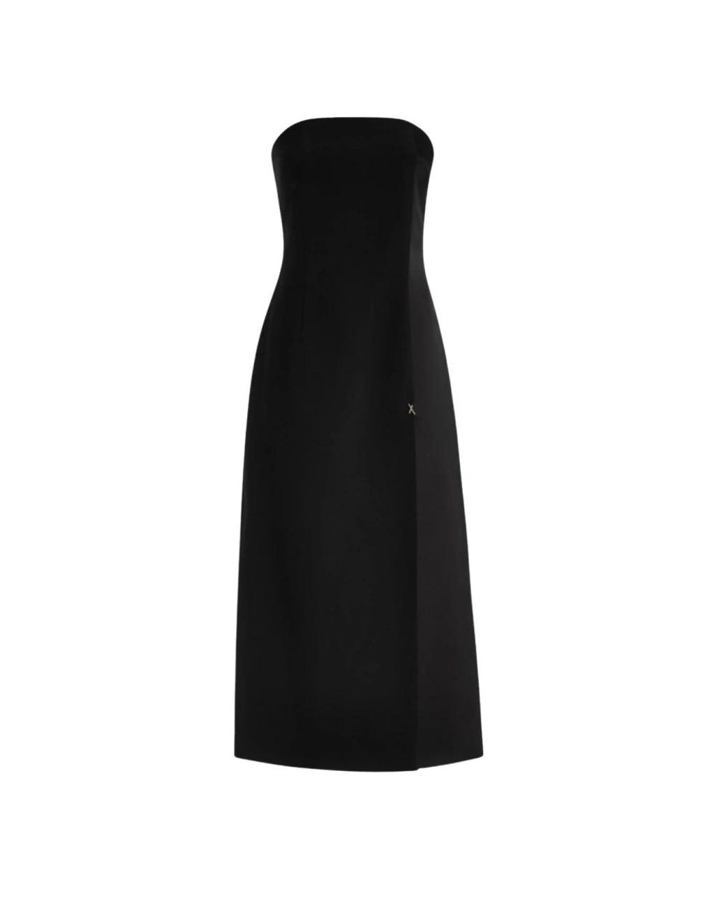 Genny Black Midi Dresses