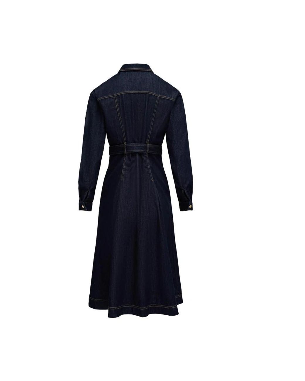 Salsa Jeans Blue Shirt Dresses