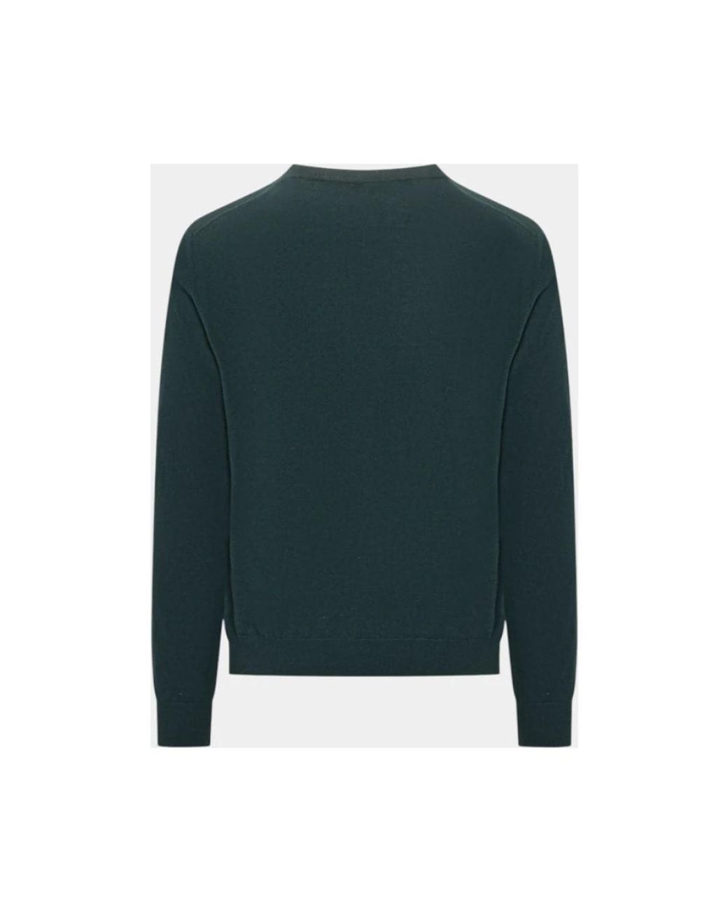Etro Green Round-Neck Knitwear for men