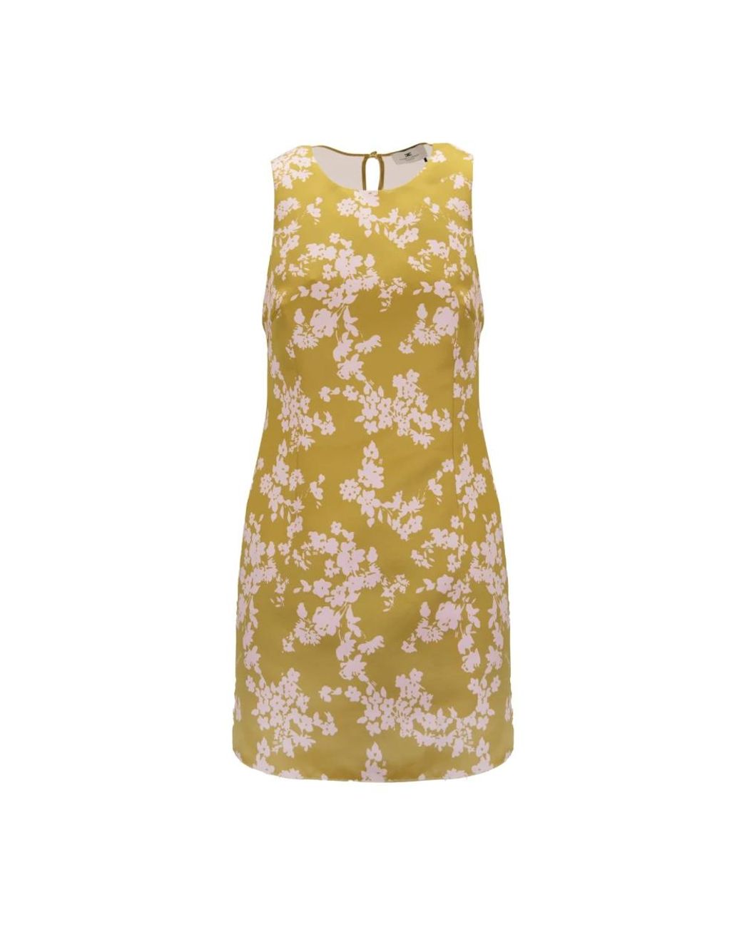 Elisabetta Franchi Metallic Short Dresses