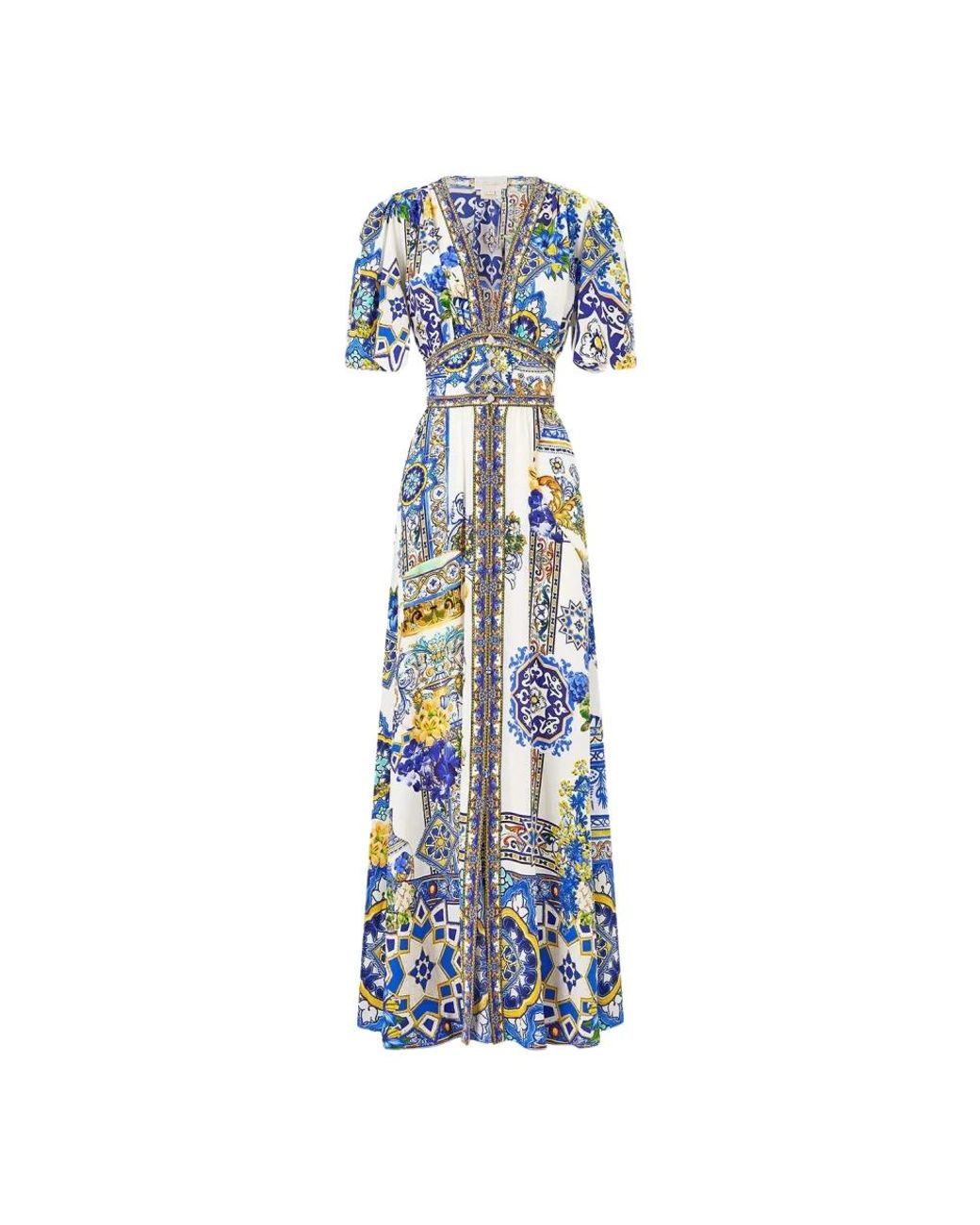 Camilla Blue Maxi Dresses