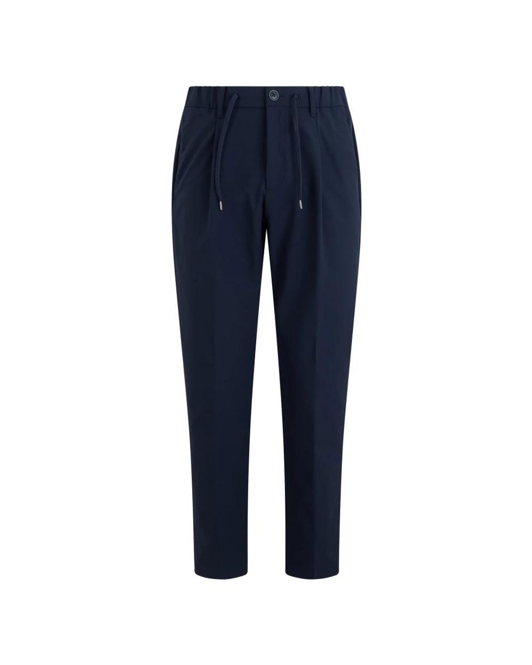 Herno Blue Slim-Fit Trousers for men