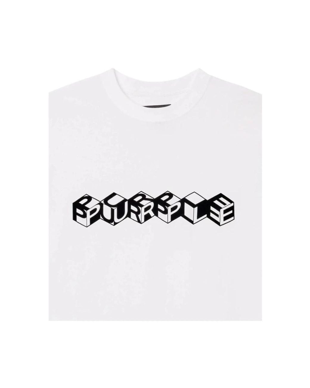 Purple Brand White T-Shirts for men