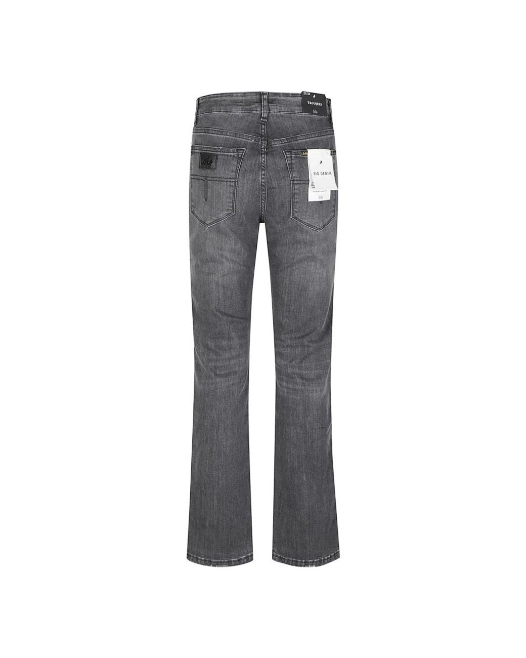 Lois Gray Straight Fit Jeans