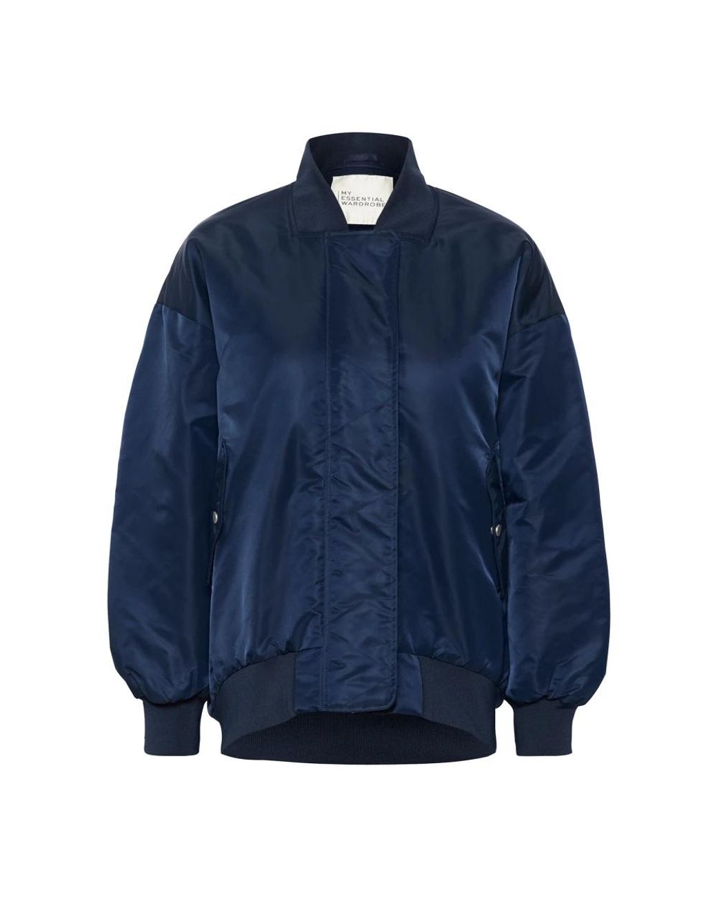 My Essential Wardrobe Blue Bomber Jackets