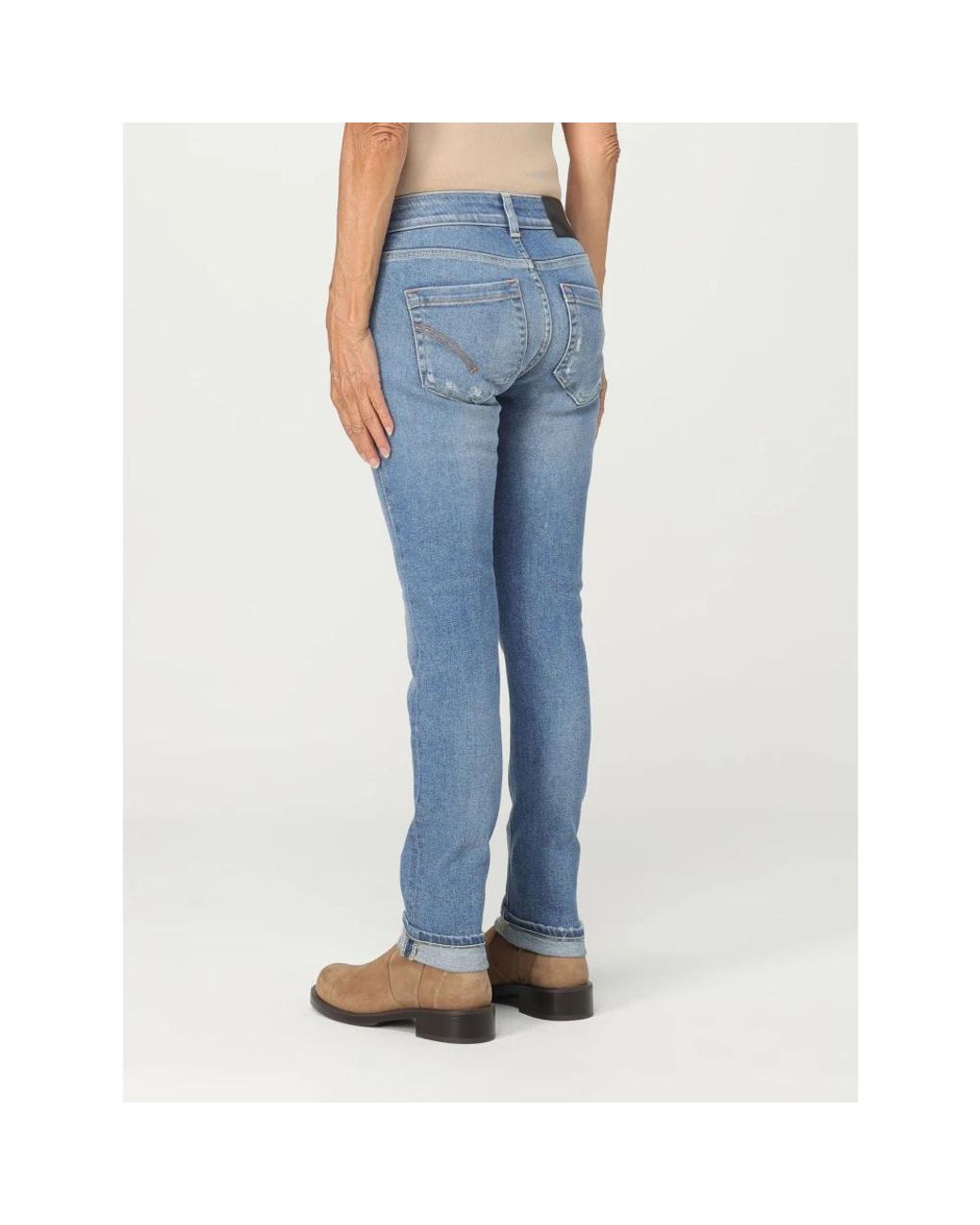 Dondup Blue Slim Fit Jeans
