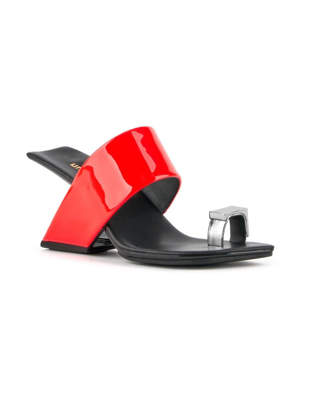 United Nude Red Heeled Mules
