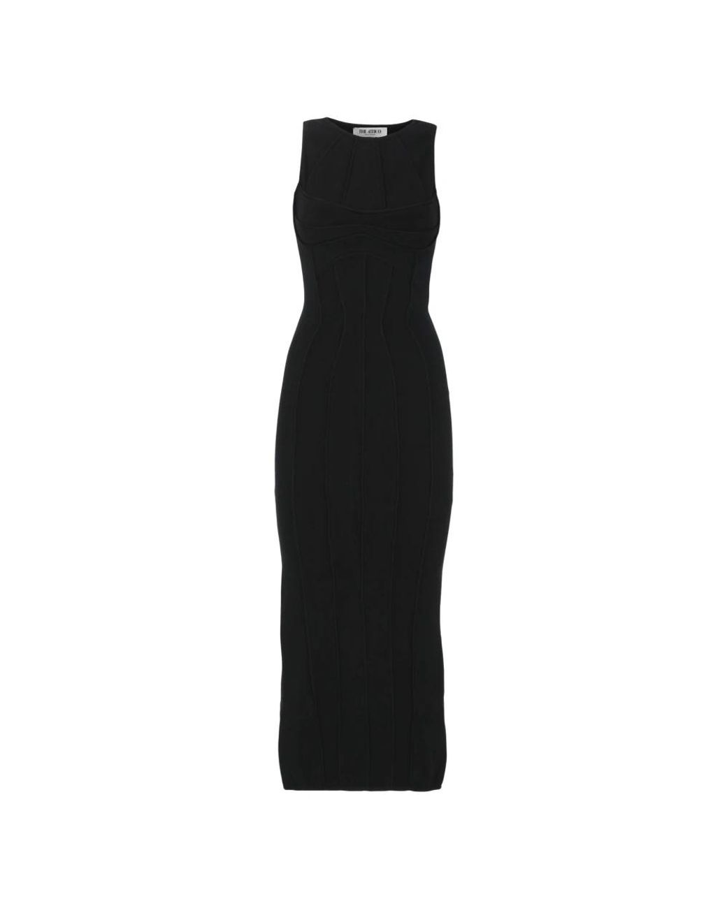 The Attico Black Maxi Dresses