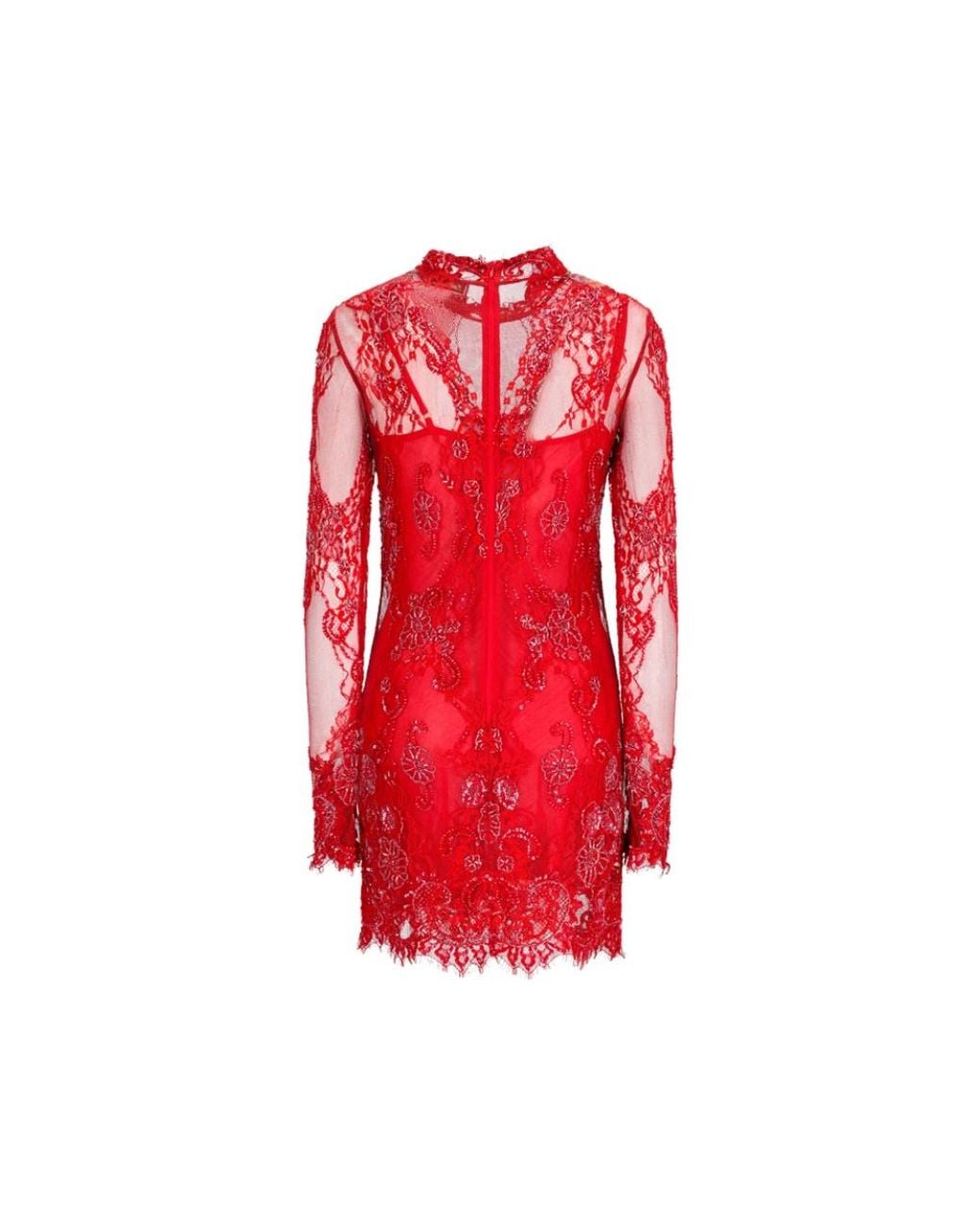 Blumarine Red Party Dresses