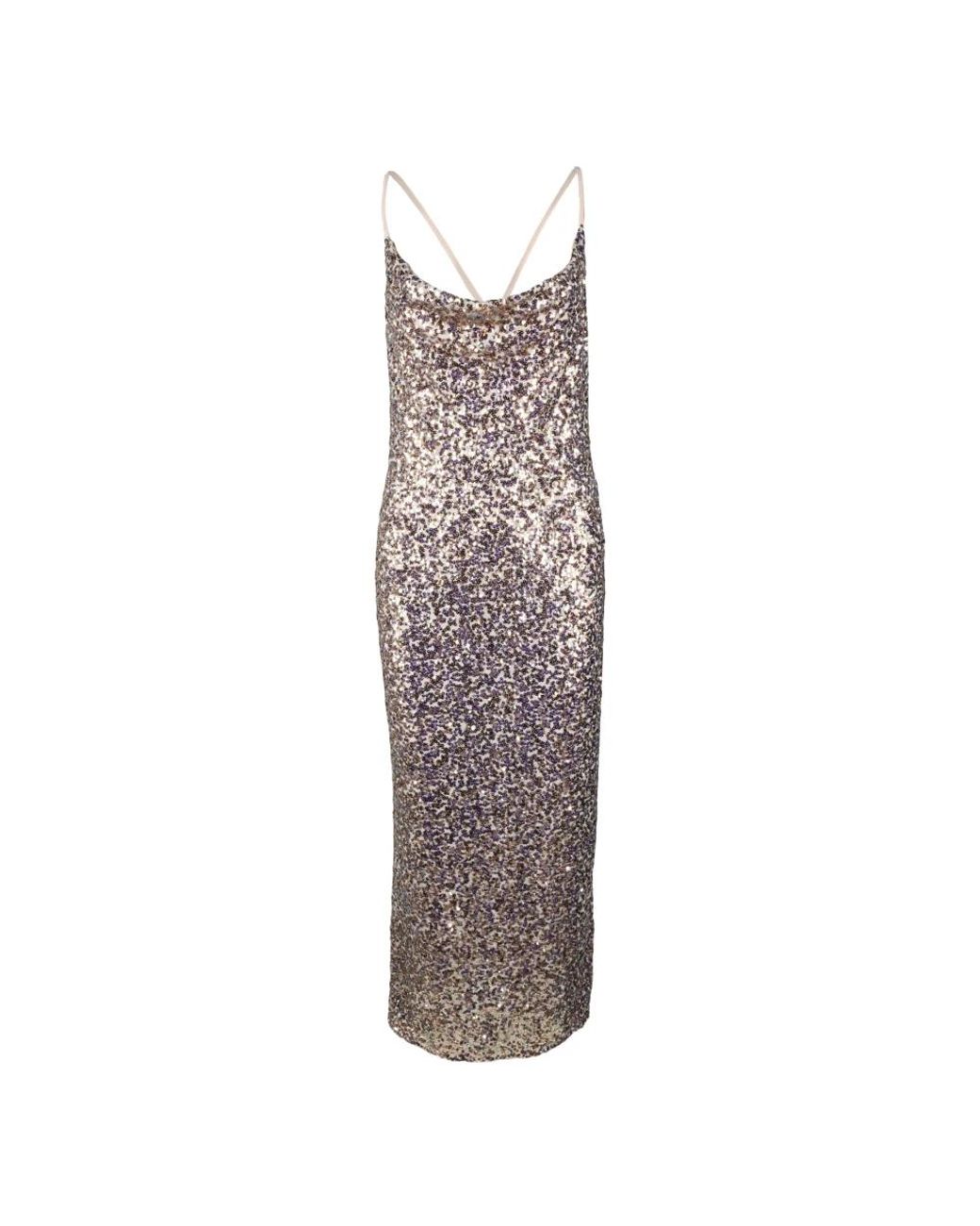 Anna Molinari Brown Party Dresses