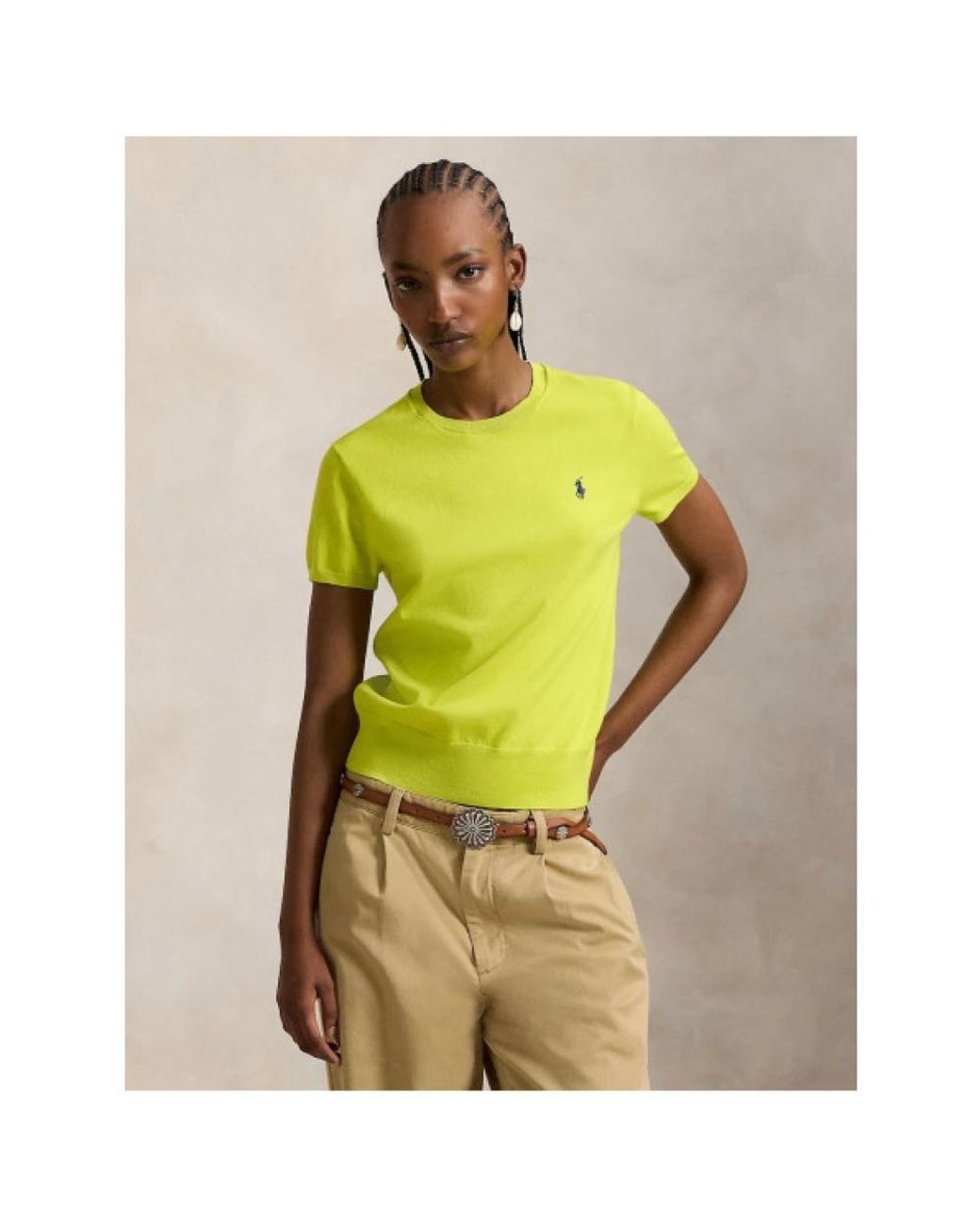 Polo Ralph Lauren Yellow T-Shirts