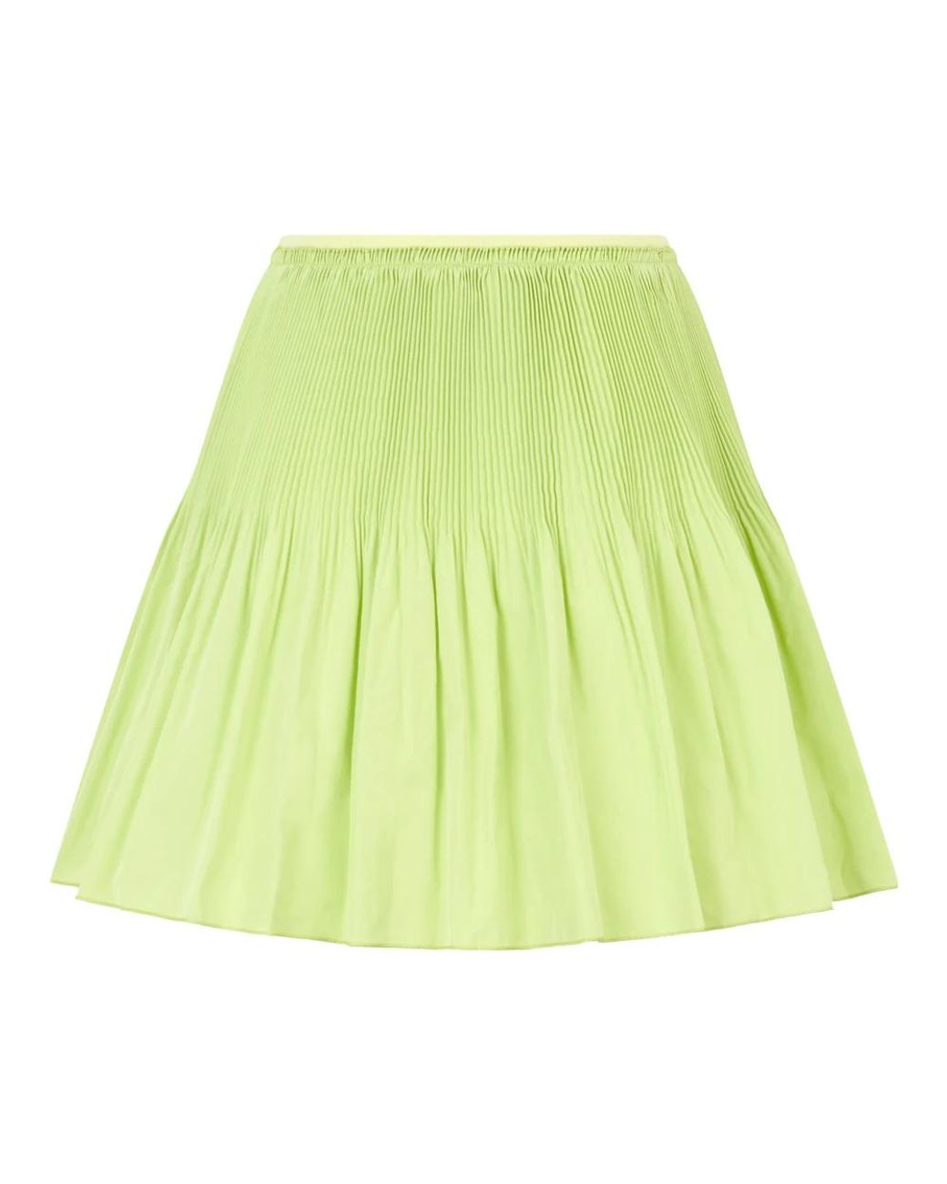 RED Valentino Green Short Skirts