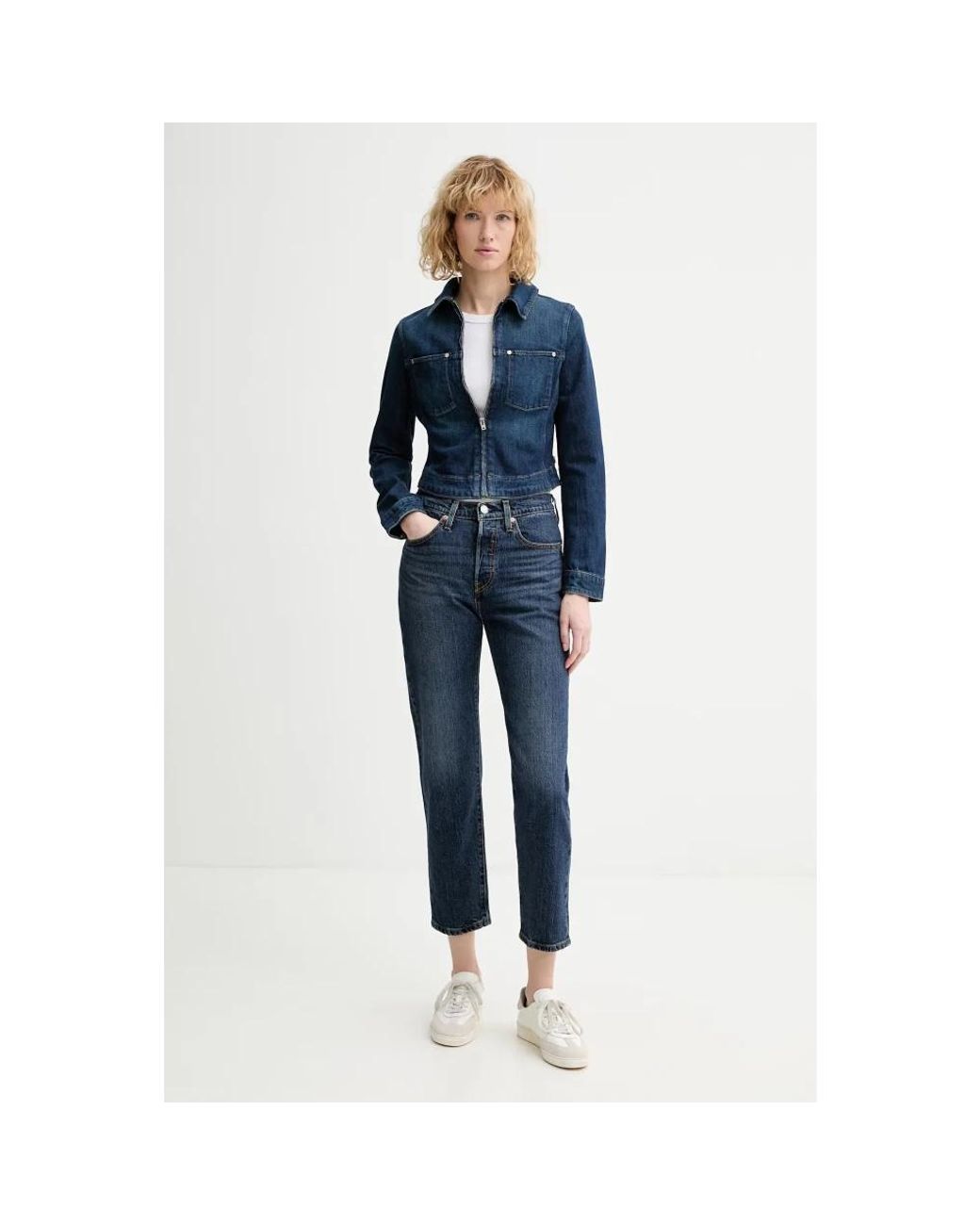 Denim Jackets Levi's de color Blue