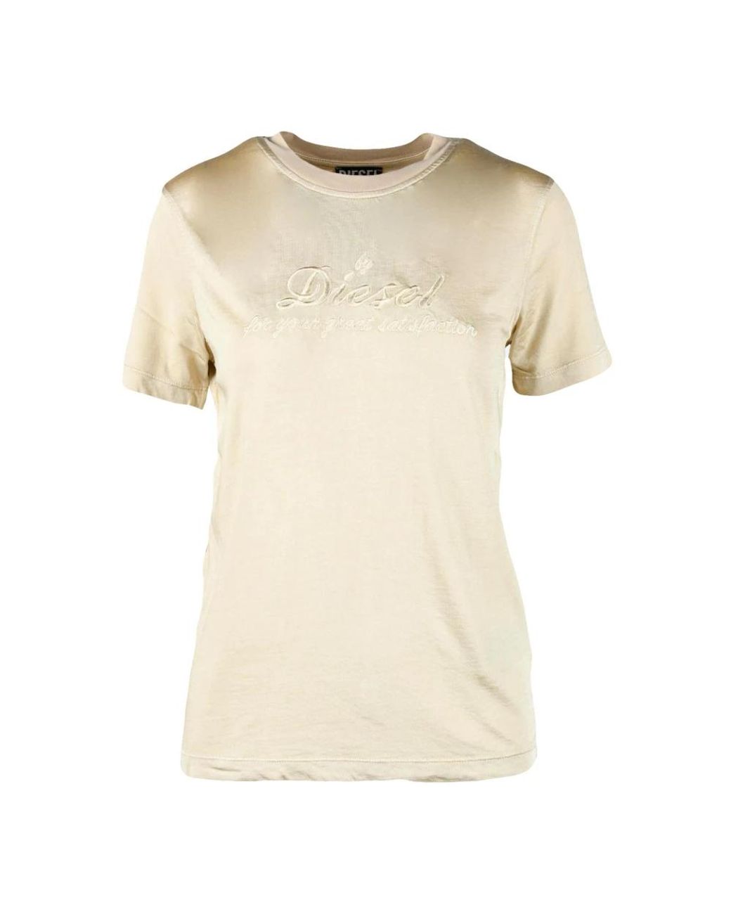 DIESEL T-Shirts in het Natural
