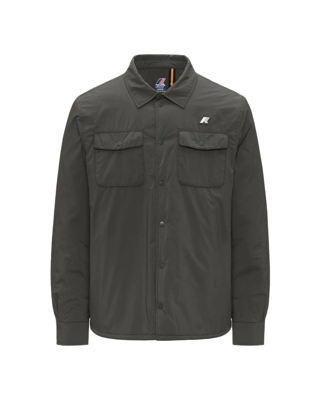 K-Way Gray Light Jackets for men