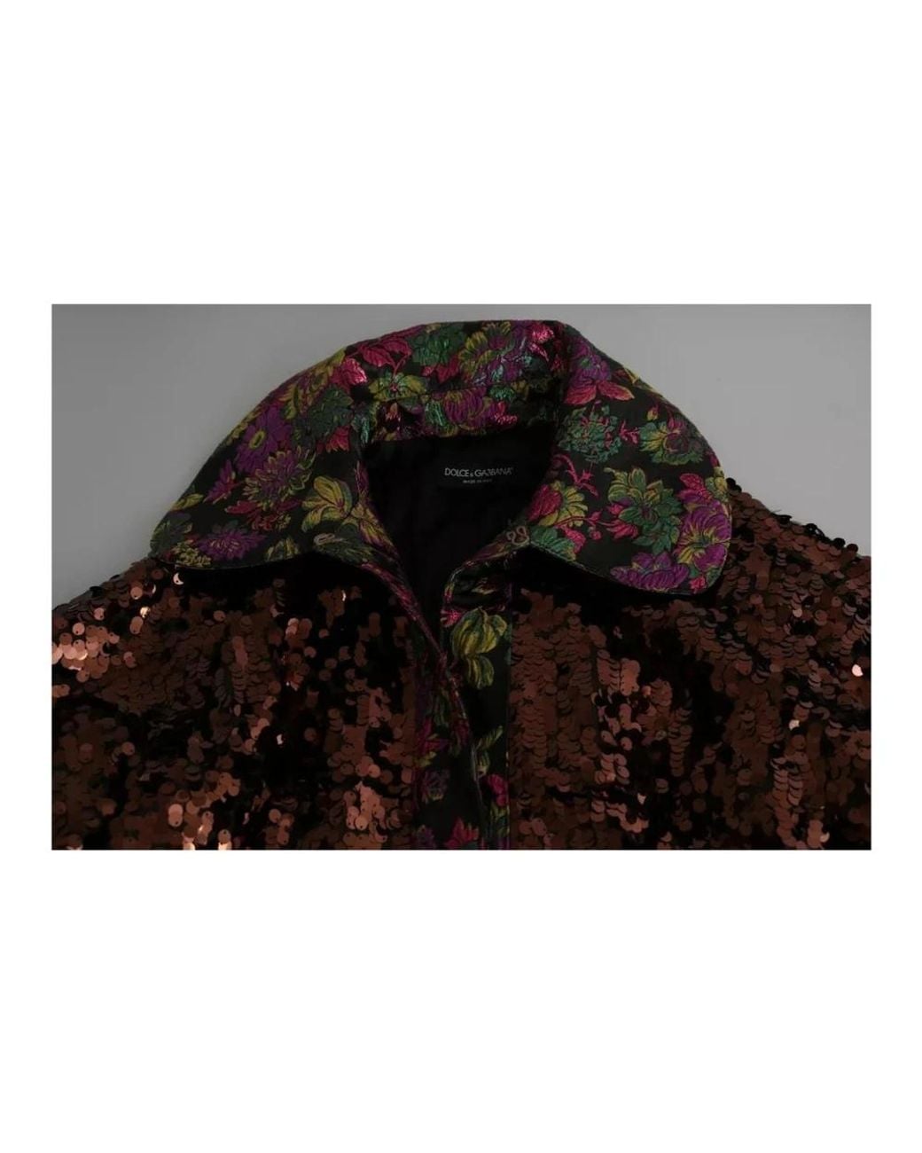 Dolce & Gabbana Brown Single-Breasted Coats