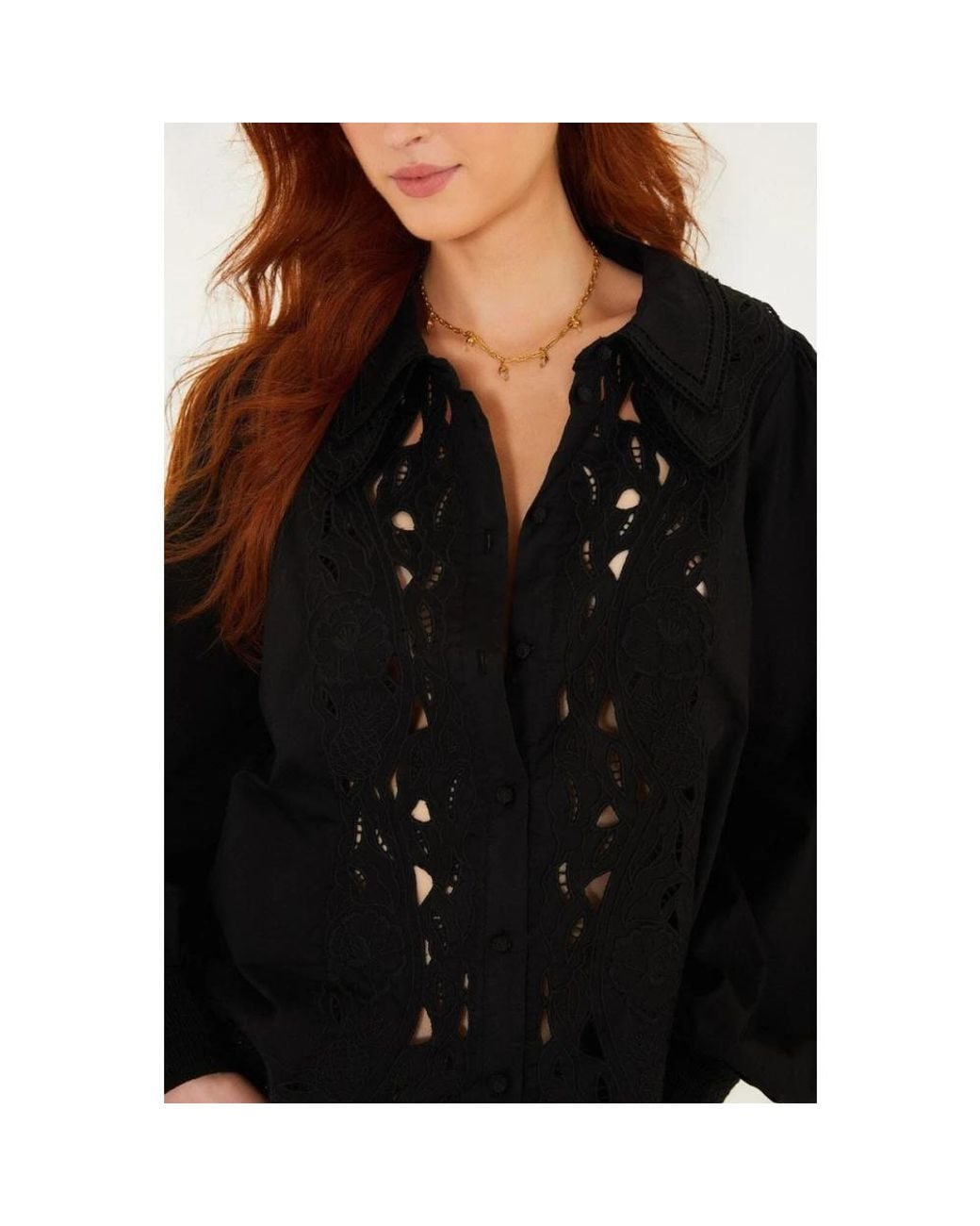 Farm Rio Black Blouses