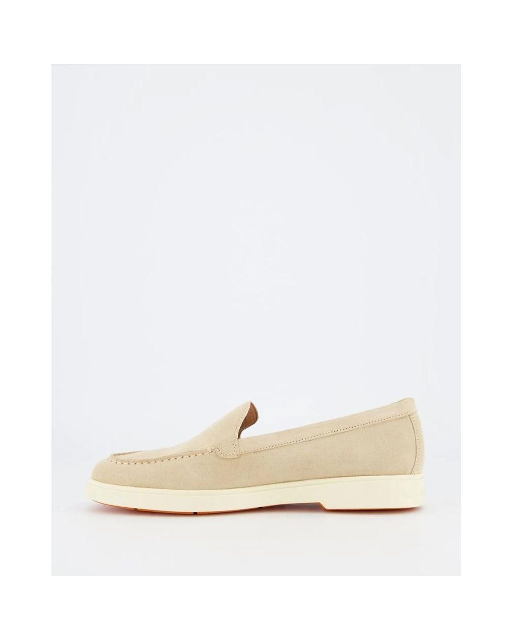 Santoni Natural Loafers