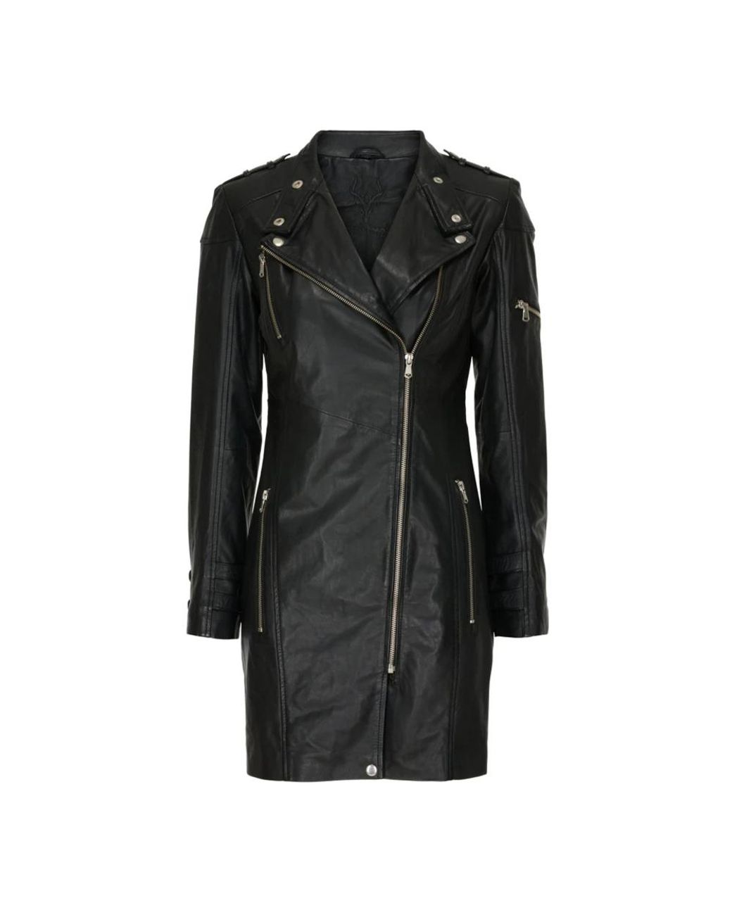Notyz Black Leather Jackets