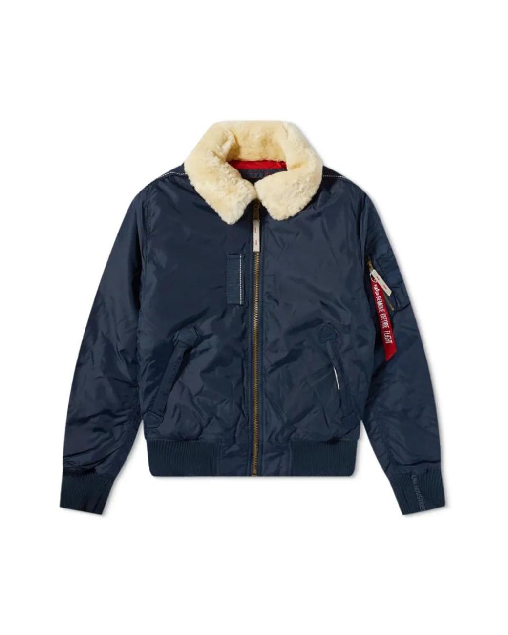 Alpha Industries Blue Winter Jackets for men