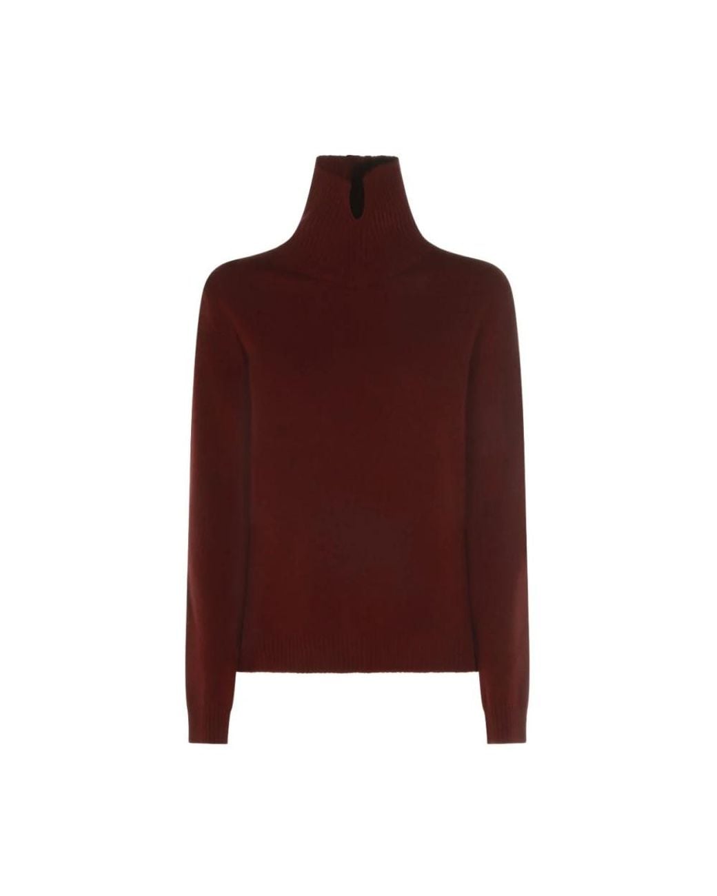 Jil Sander Red Turtlenecks