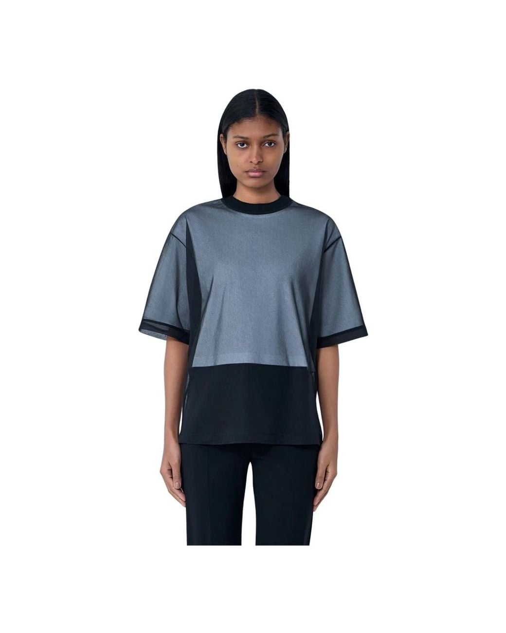 Sportmax Blue T-Shirts