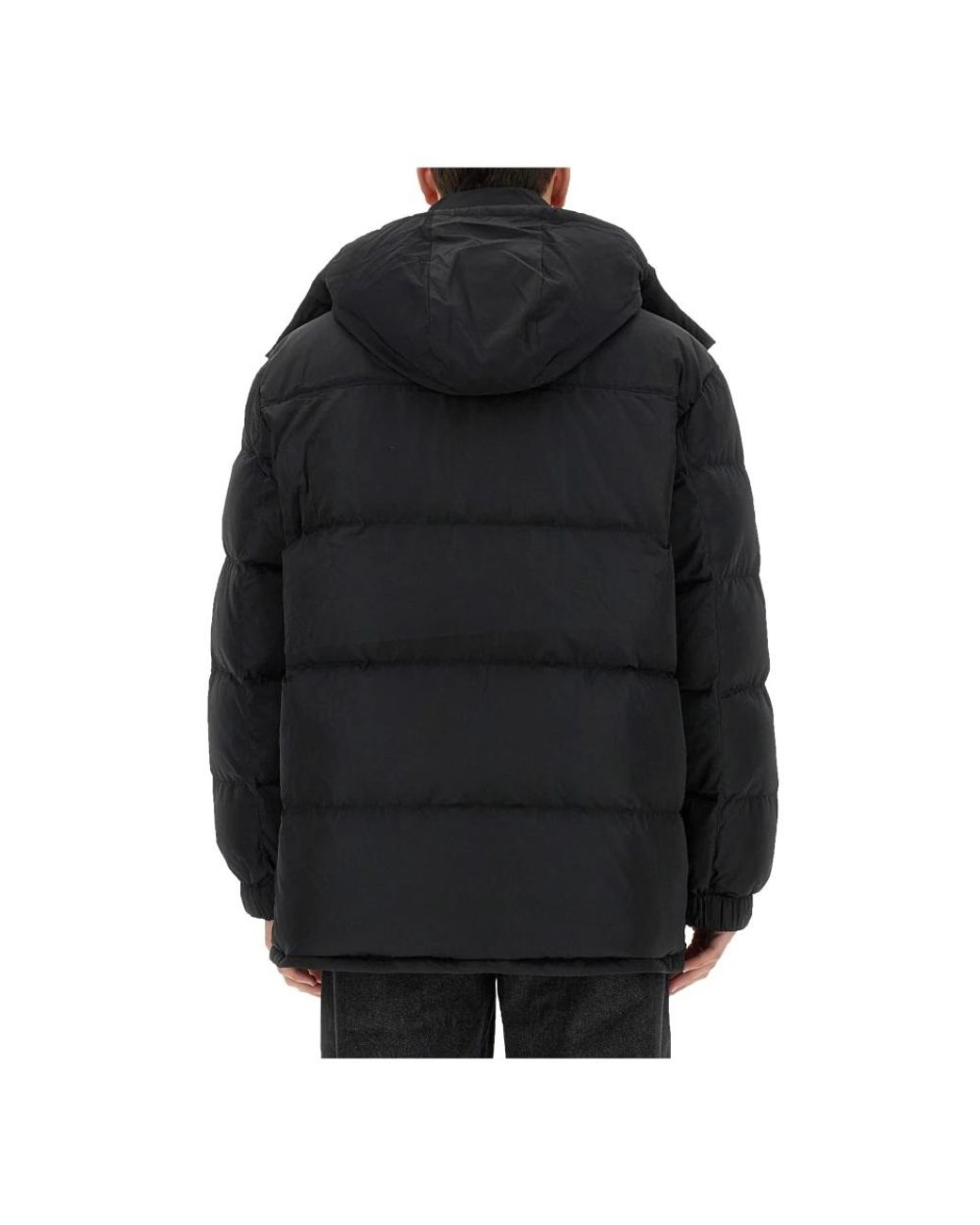 Maison Kitsuné Black Winter Jackets for men