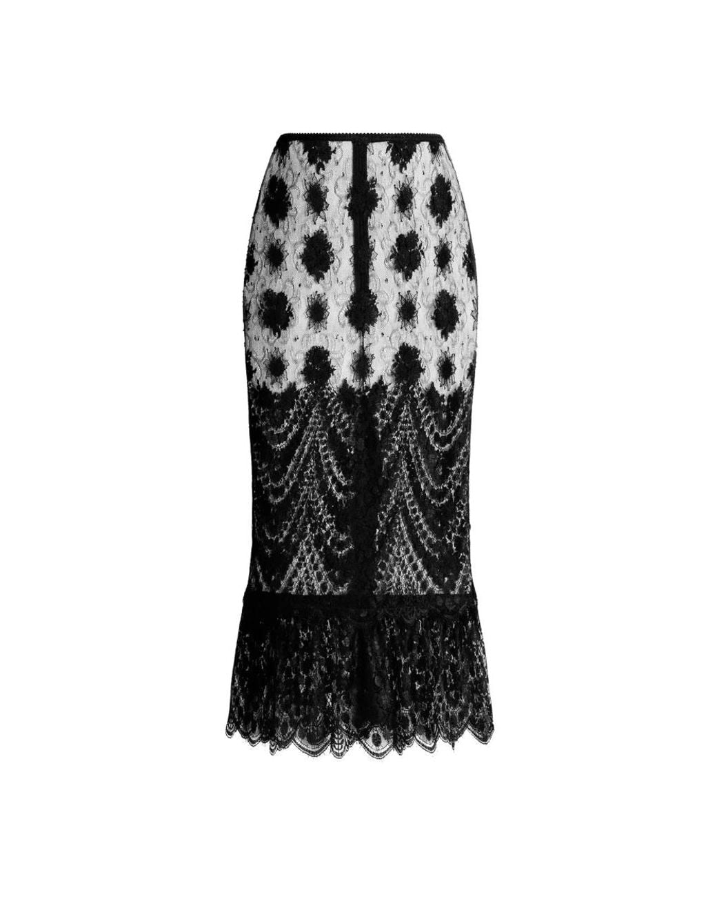 Dolce & Gabbana Black Midi Skirts