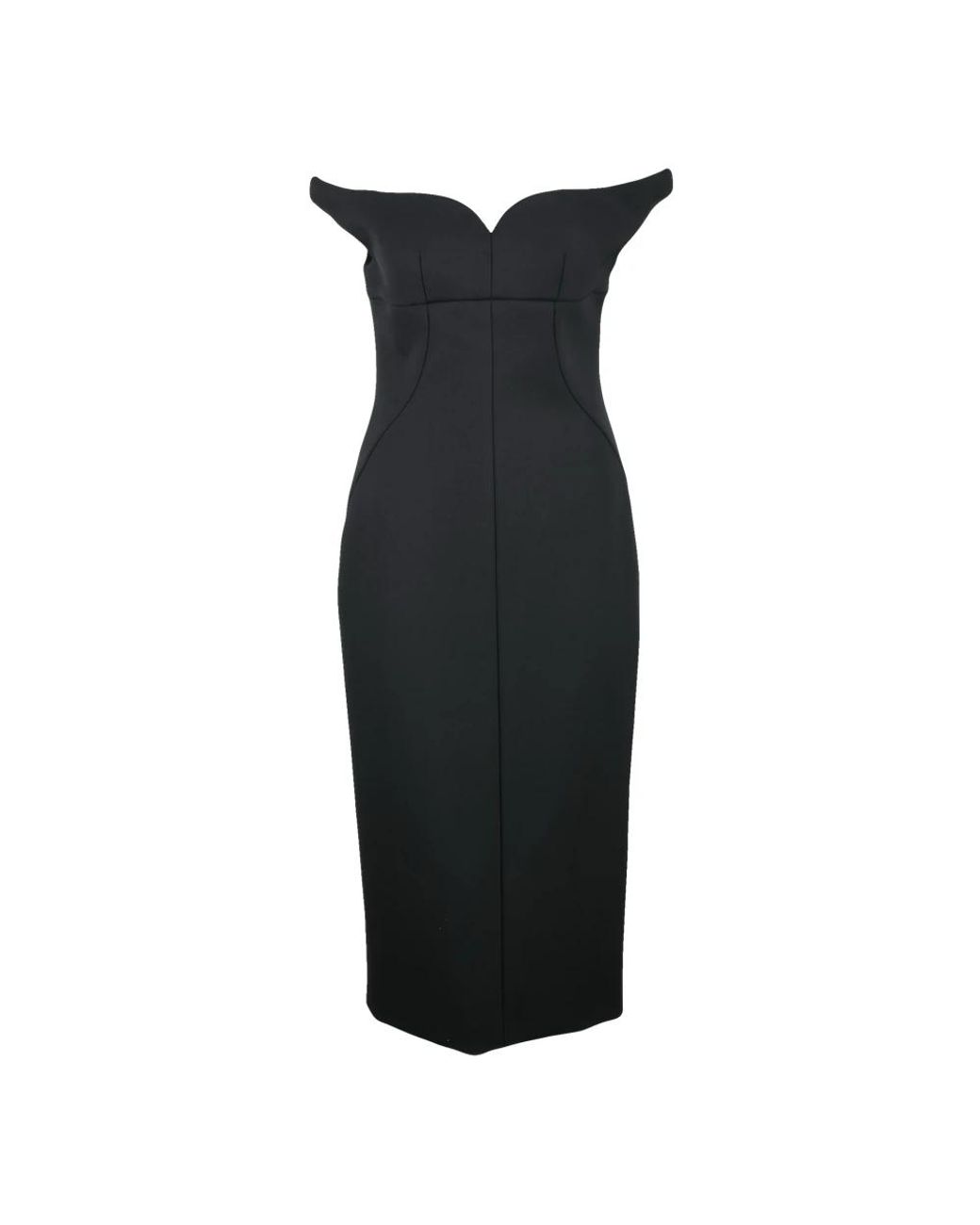 Philosophy Di Lorenzo Serafini Black Midi Dresses