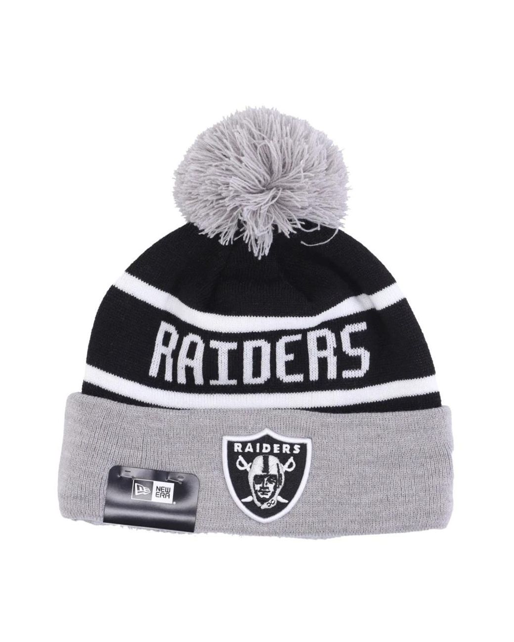 KTZ Accessoires ,Zwart ,Nfl Jake Cuff Beanie Zwart in het Black voor heren