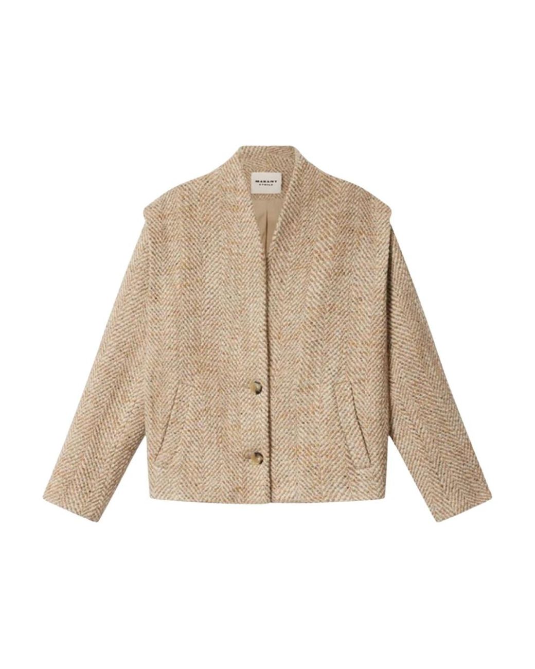 Isabel Marant Drogo Jacket in het Natural
