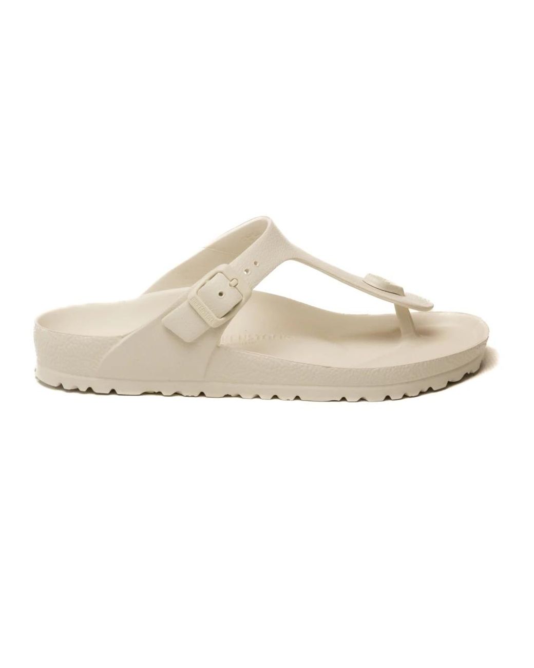 Birkenstock White Gizeh Eva Regular Fit